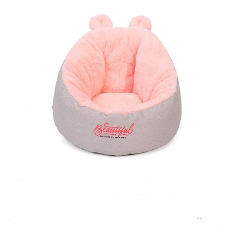 Luxury Cosy Pet Bed - Soft Plush Puppy Sleeping Nest