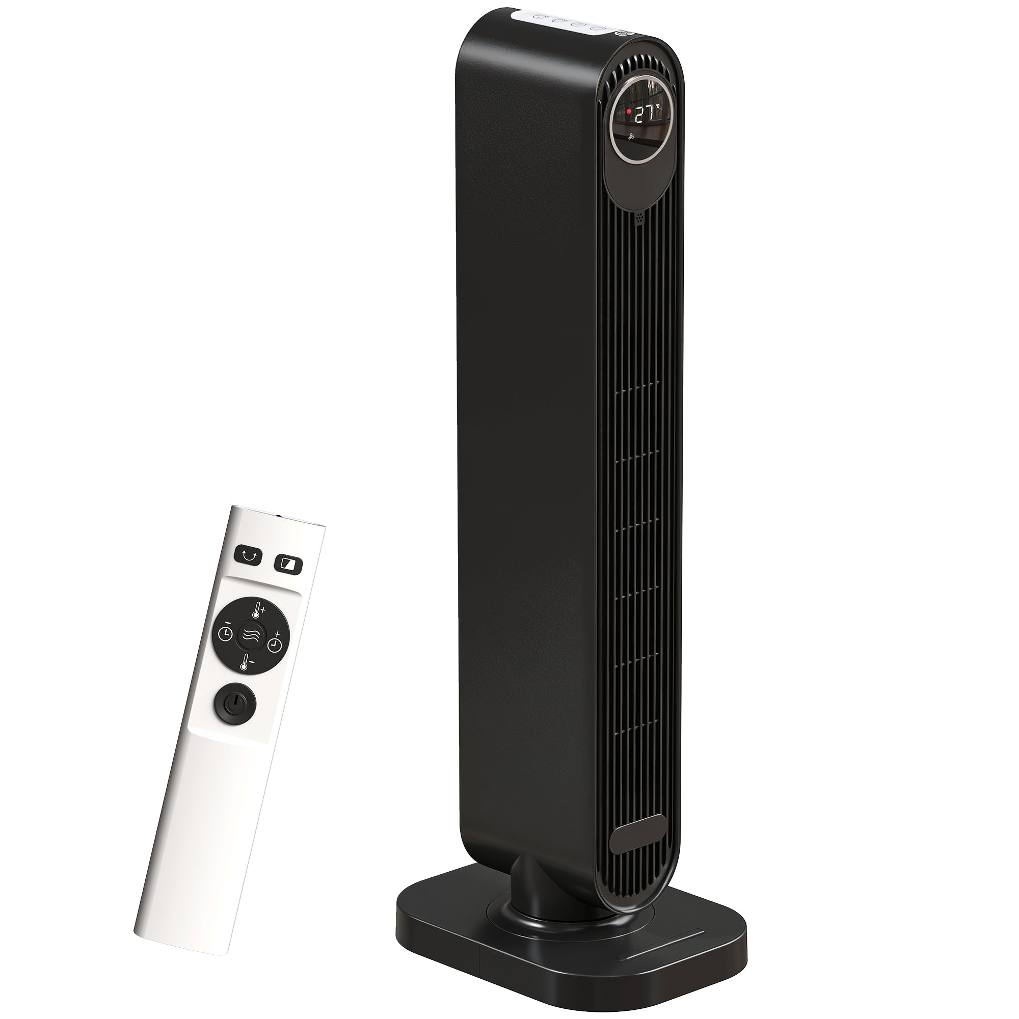 Ceramic PTC Tower Heater 2000W with Remote & 15H Timer