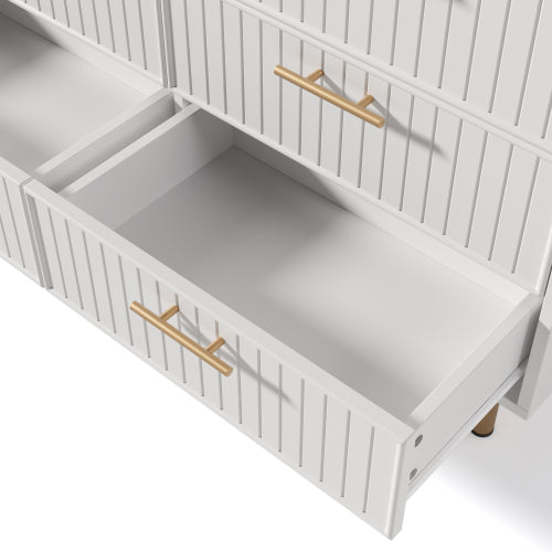 Modern Luxury Sideboard Cabinet with 6 Drawers