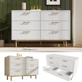 Modern Luxury Sideboard Cabinet with 6 Drawers