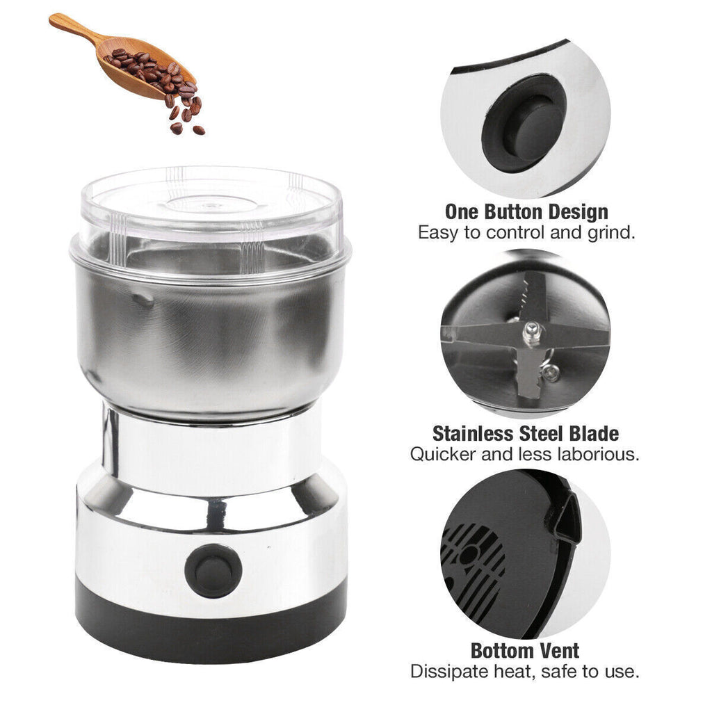 Electric Coffee Grinder - Premium Kitchen Edition
