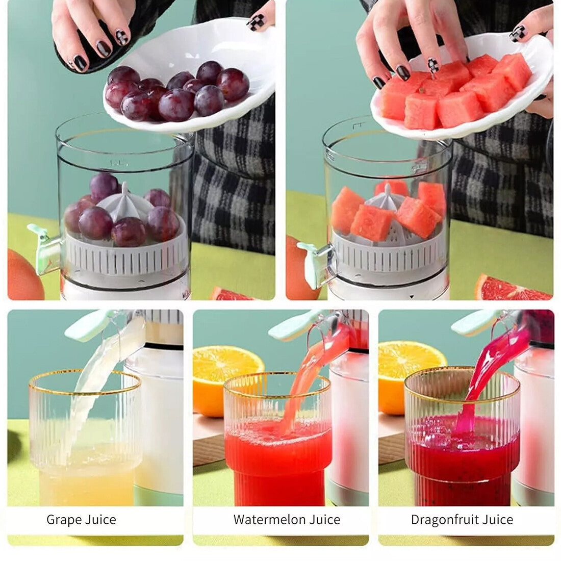 Portable Electric Citrus Juicer - USB Rechargeable