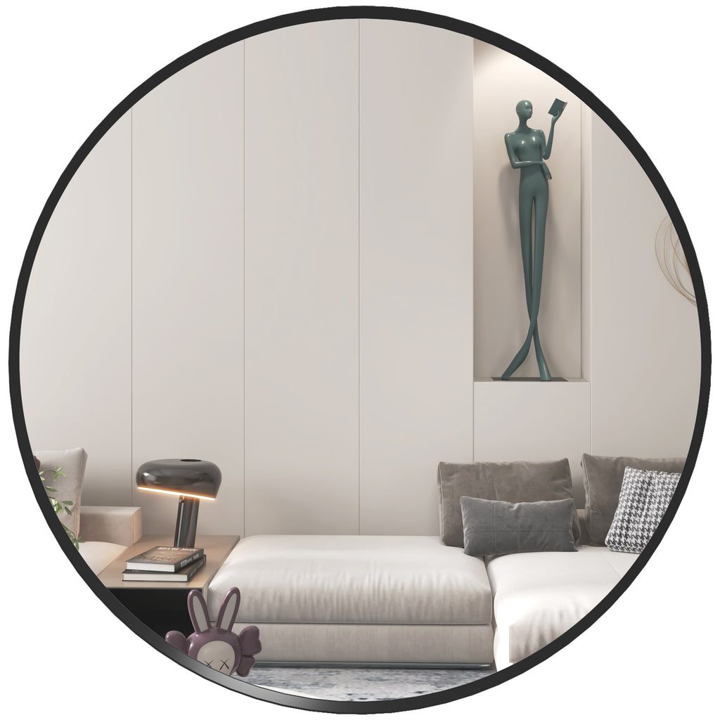 Modern Round Wall Mirror