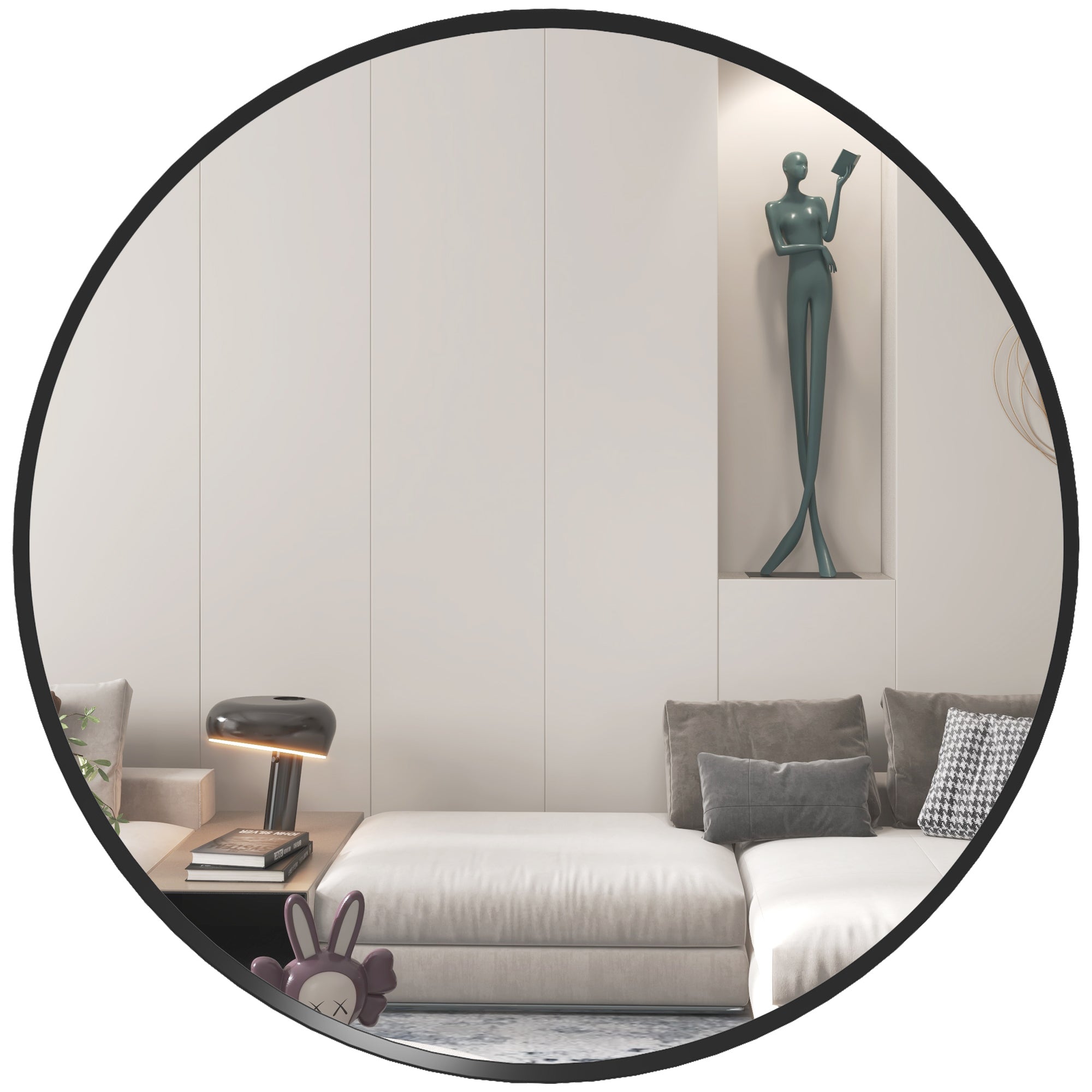 Modern Round Wall Mirror