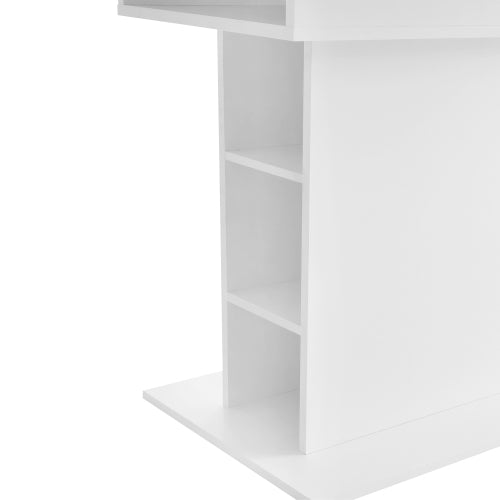 Modern Extendable Dining Table with Storage