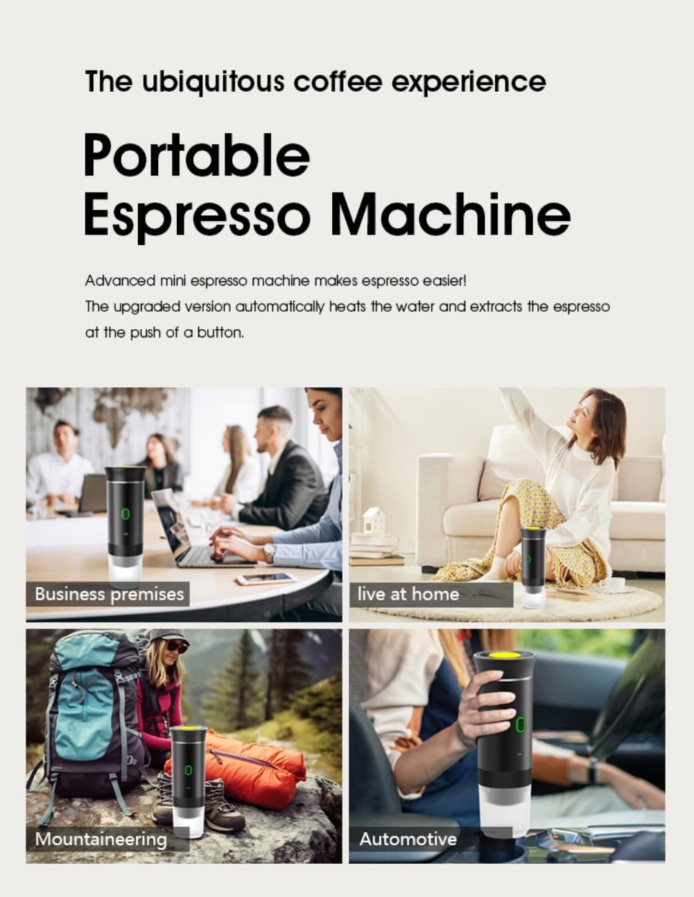 Premium Portable Espresso Machine