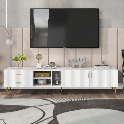 Luxury Modern TV Console with Storage