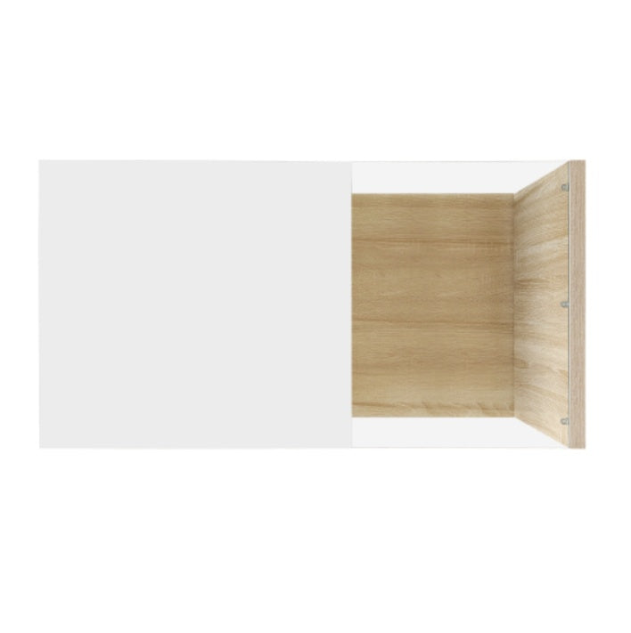 Premium High Gloss Coffee Table with LED Lights & Storage