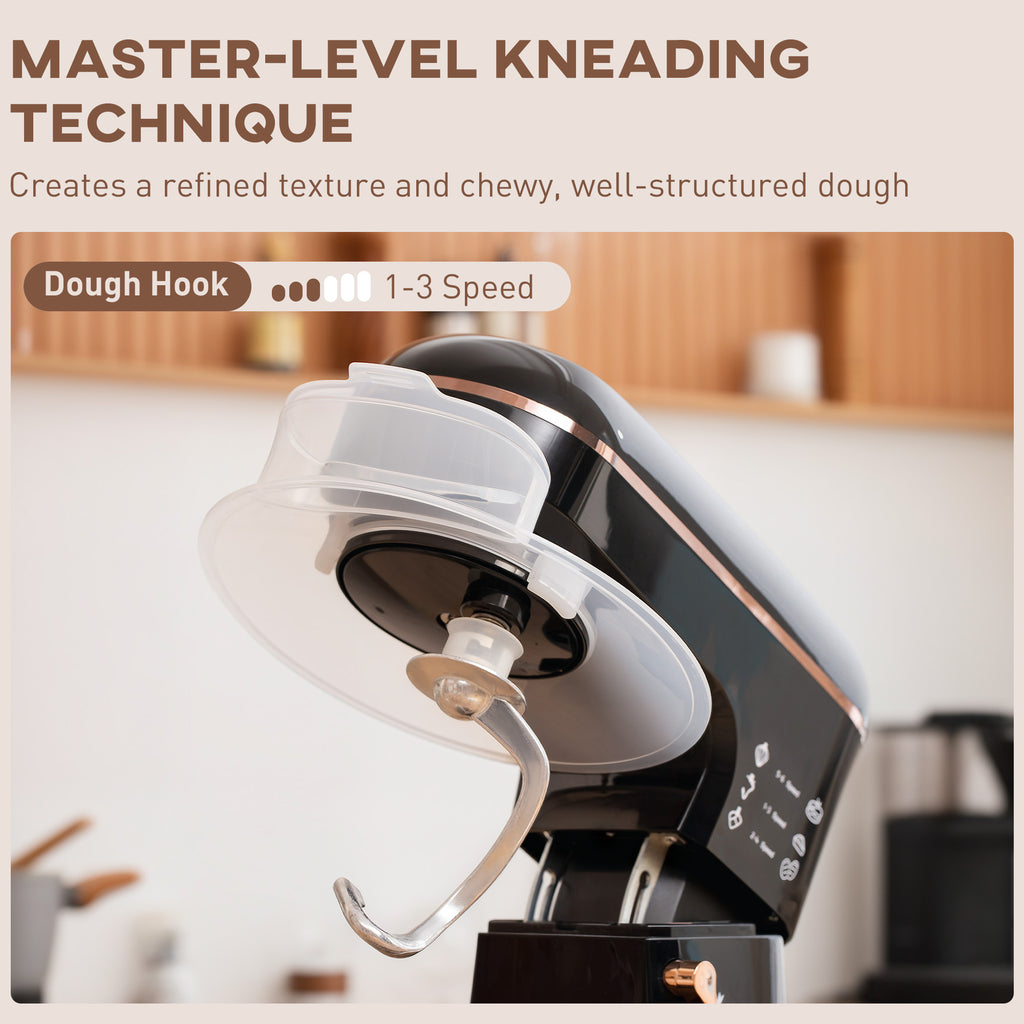 Premium 5L Stand Mixer with Stainless Steel Bowl