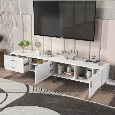 Luxury Modern TV Console with Storage
