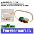 Smart Bedside Lamp with Wireless Charger