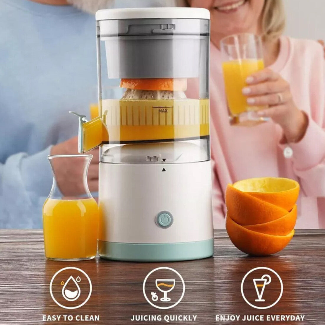Portable Electric Citrus Juicer - USB Rechargeable