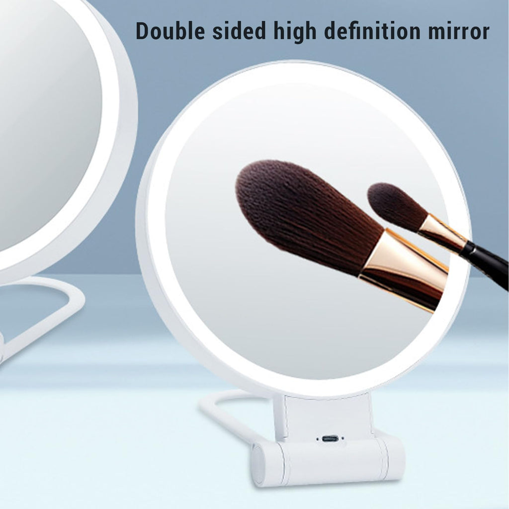 LED Makeup Mirror with 20x Magnifying Glass