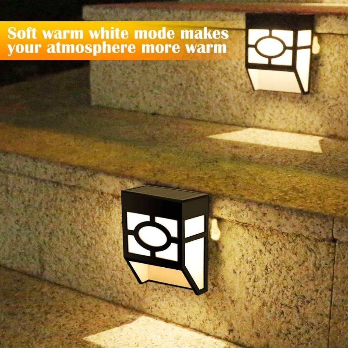 Smart Solar Garden Lights - Pack of 8