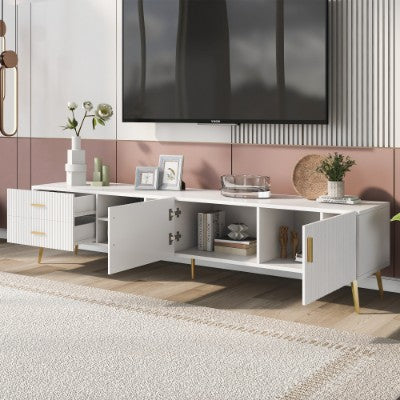 Luxury Modern TV Console with Storage