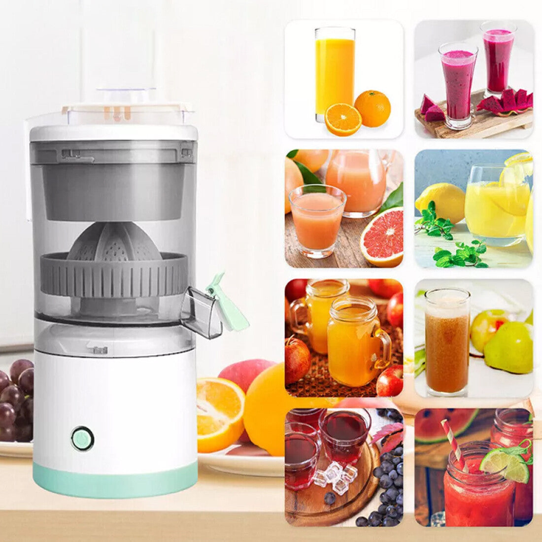 Portable Electric Citrus Juicer - USB Rechargeable