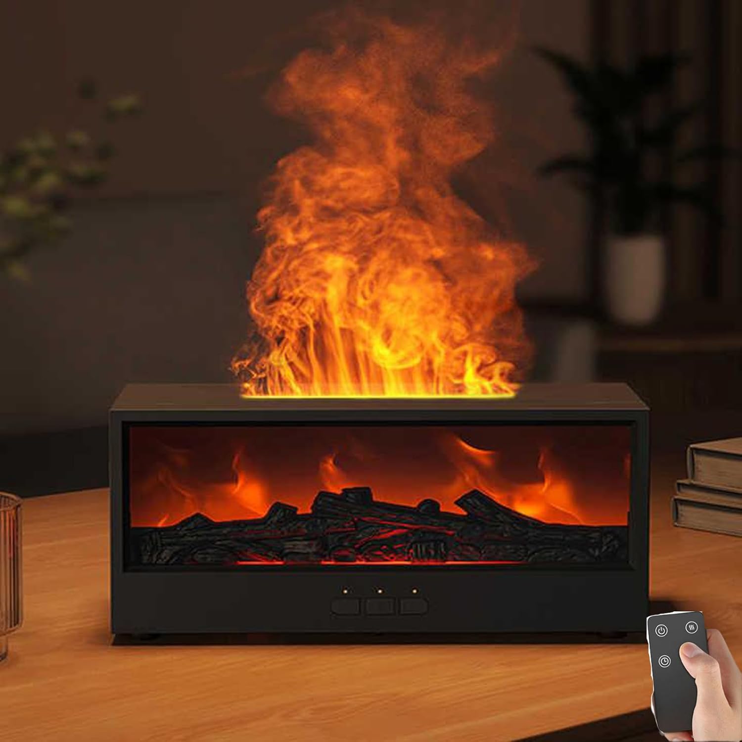 Luxury Volcano Flame Aroma Diffuser & Humidifier
