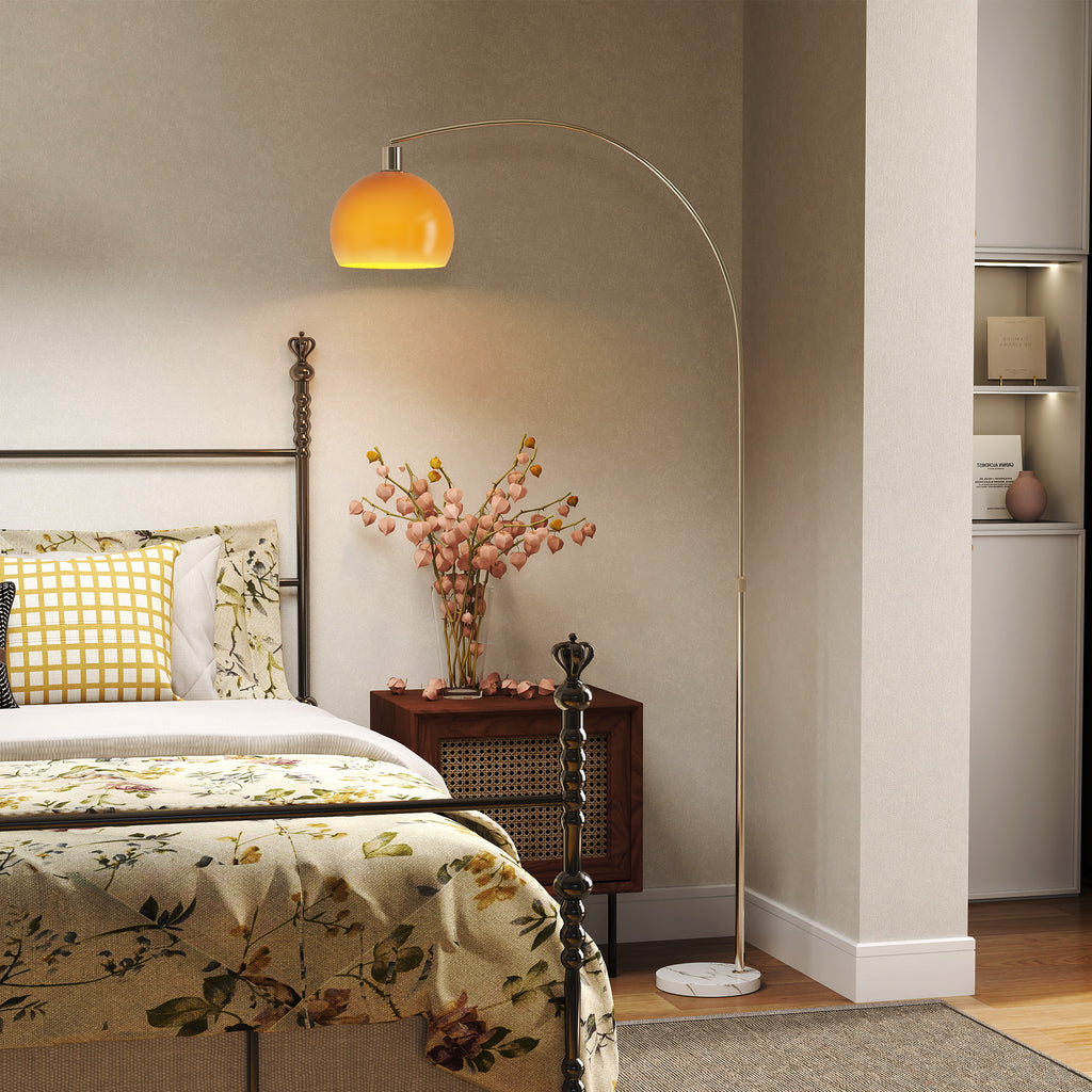 Modern Luxury Floor Lamp with Marble Base 180cm