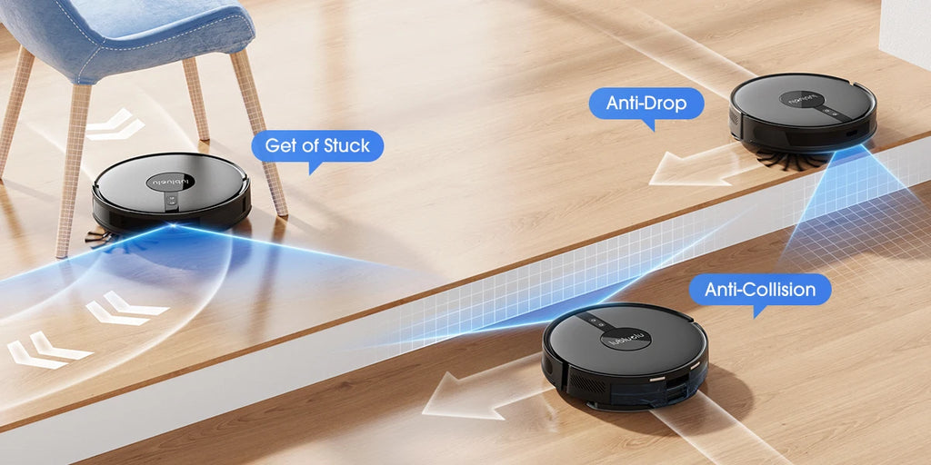 Lubluelu B40 Robot Vacuum & Mop | 7500Pa Suction, Smart Mapping, App Control