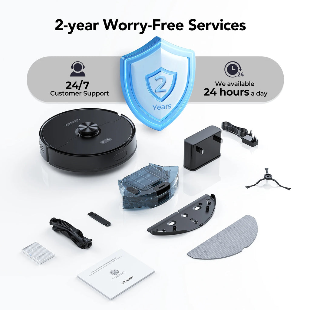 3-in-1 Robot Vacuum, Mop & Sweep – LiDAR Navigation, 5500Pa Suction, App & Alexa Control