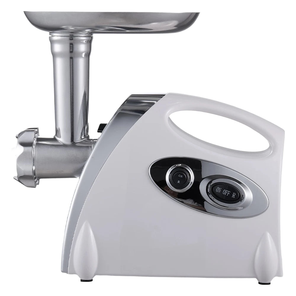 Electric Meat Grinder 2800W, 1–1.5kg/min, Stainless Steel Blade & 3 Grinding Plates, with Sausage Stuffer