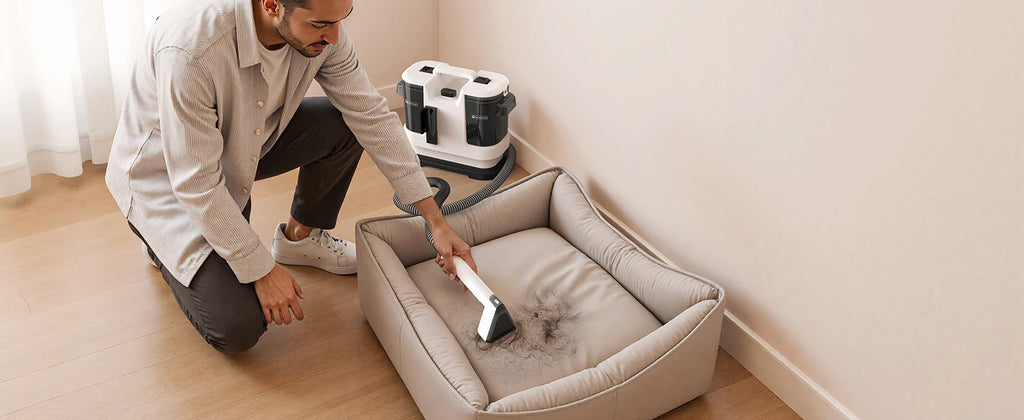 Powerful Carpet & Upholstery Cleaner – 13.5kPa Suction, 1.75L Dual Tank | V5 & V6