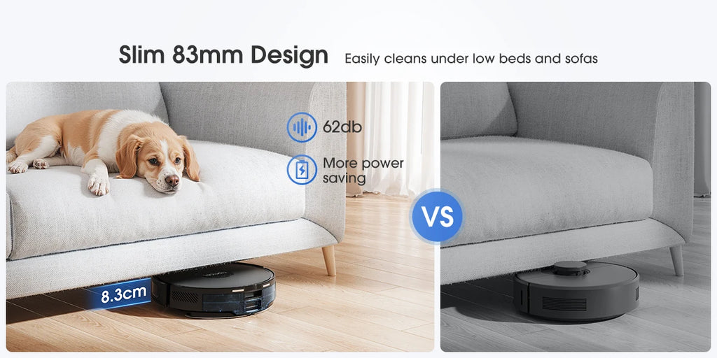 Lubluelu B40 Robot Vacuum & Mop | 7500Pa Suction, Smart Mapping, App Control