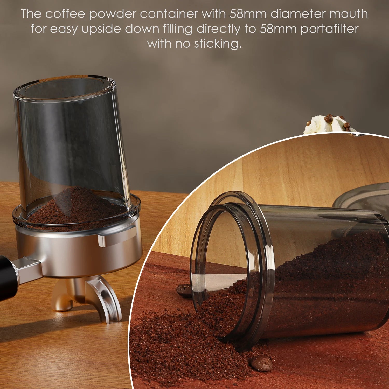 Electric Conical Burr Coffee Grinder – 48 Grind Settings, Anti-Static & Espresso Ready
