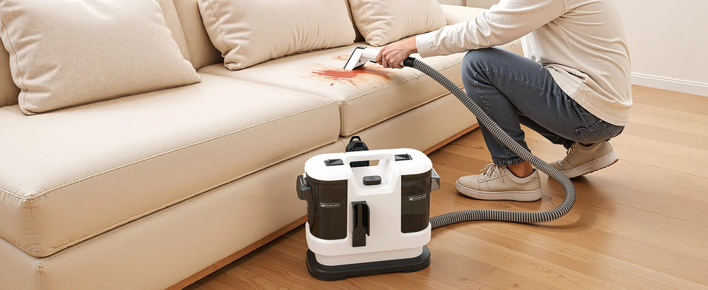 Powerful Carpet & Upholstery Cleaner – 13.5kPa Suction, 1.75L Dual Tank | V5 & V6