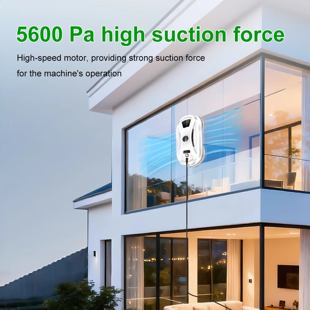 PuRuiKai PRK-N361 Window Cleaning Robot | 5600Pa Suction & Remote Control