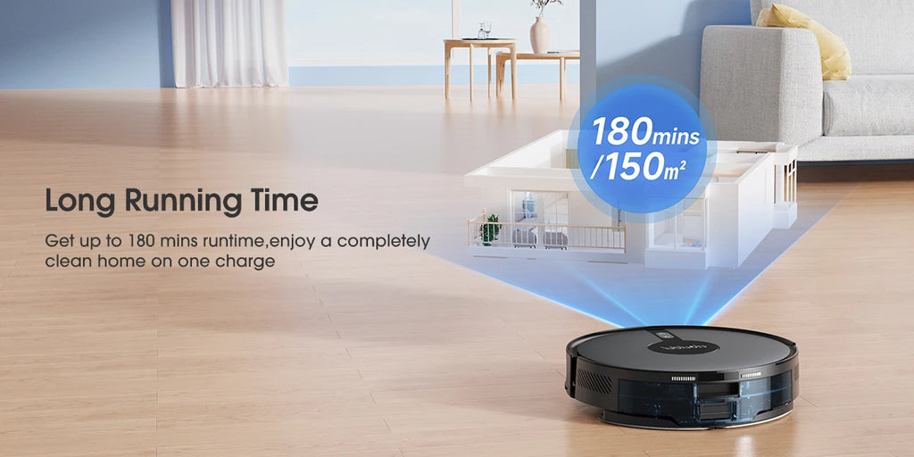 Lubluelu B40 Robot Vacuum & Mop | 7500Pa Suction, Smart Mapping, App Control