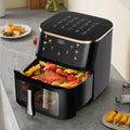Oyajia 10L Air Fryer with Easy-View Window & Touch Controls