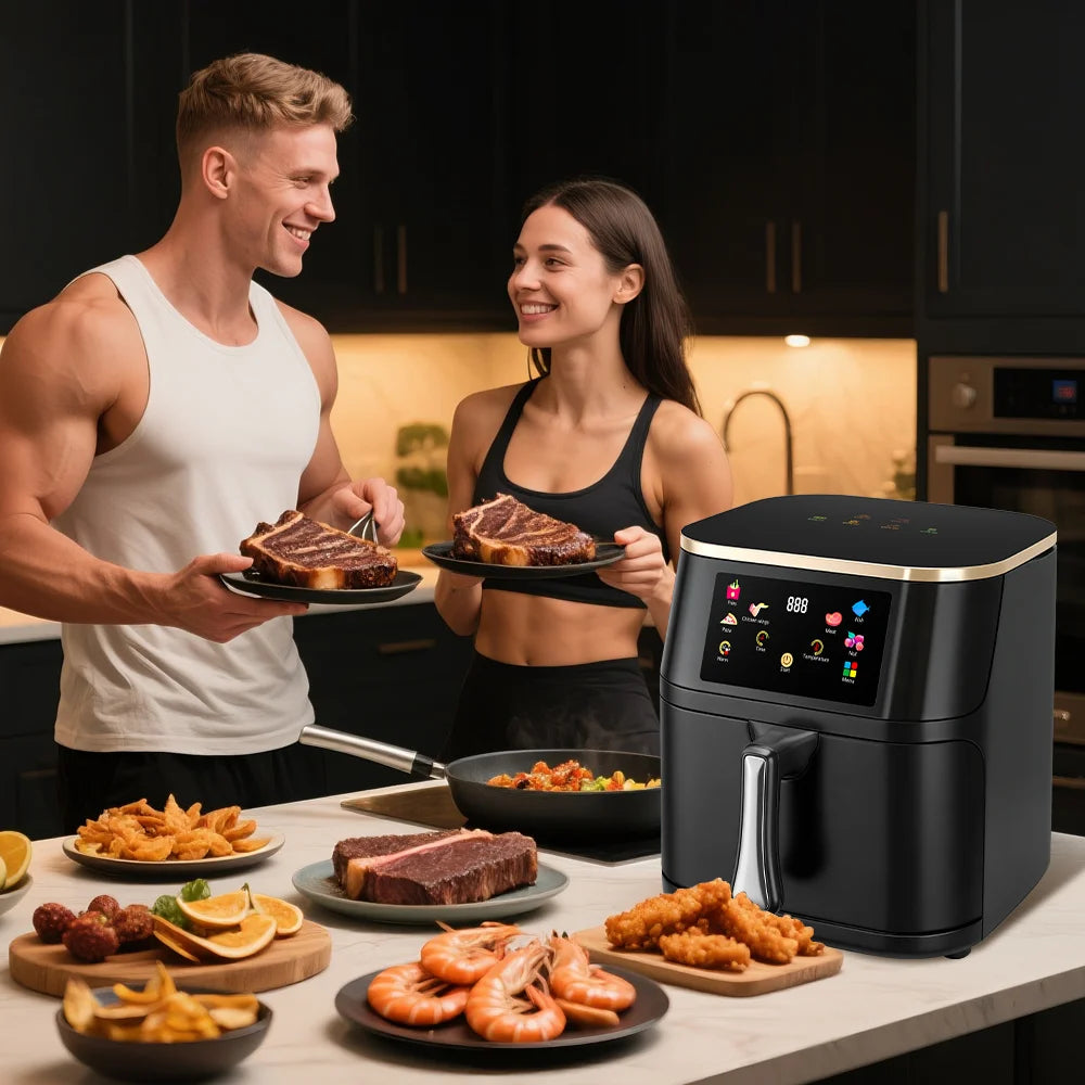 Superlex 12L Family Air Fryer Oven | 2400W Digital Display & Rapid Hot Air