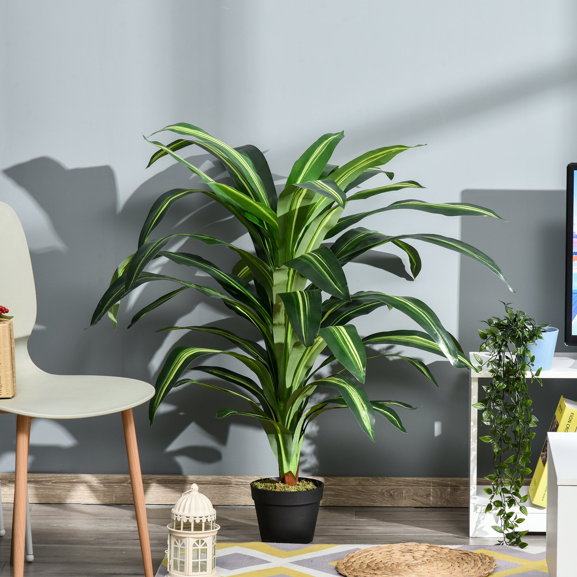 Luxury Artificial Dracaena Plant - 110cm