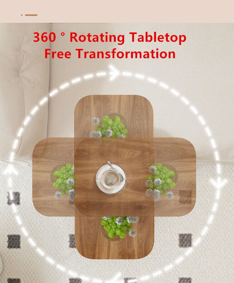 Modern Adjustable Sofa Side Table