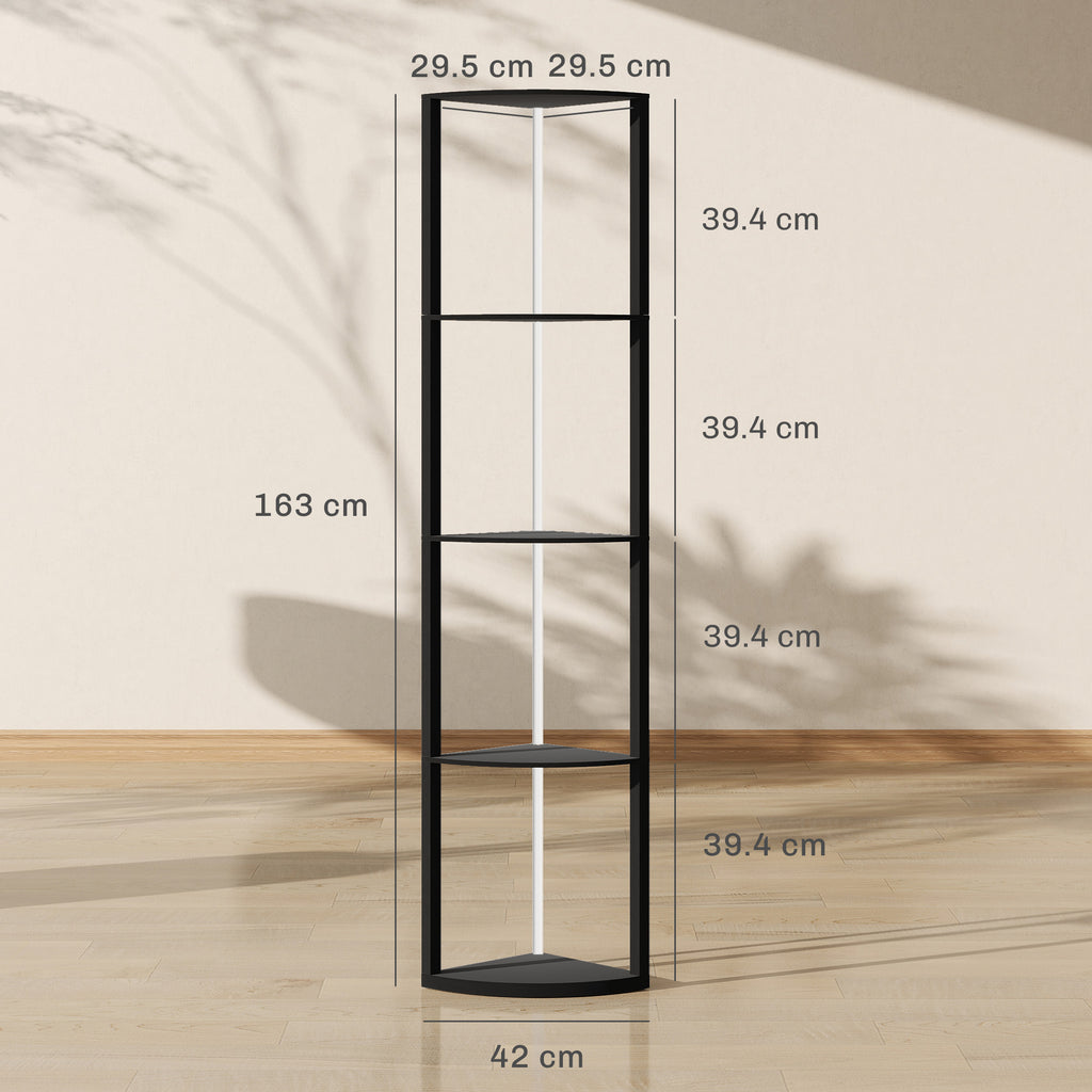 RGB LED Floor Lamp with Shelves