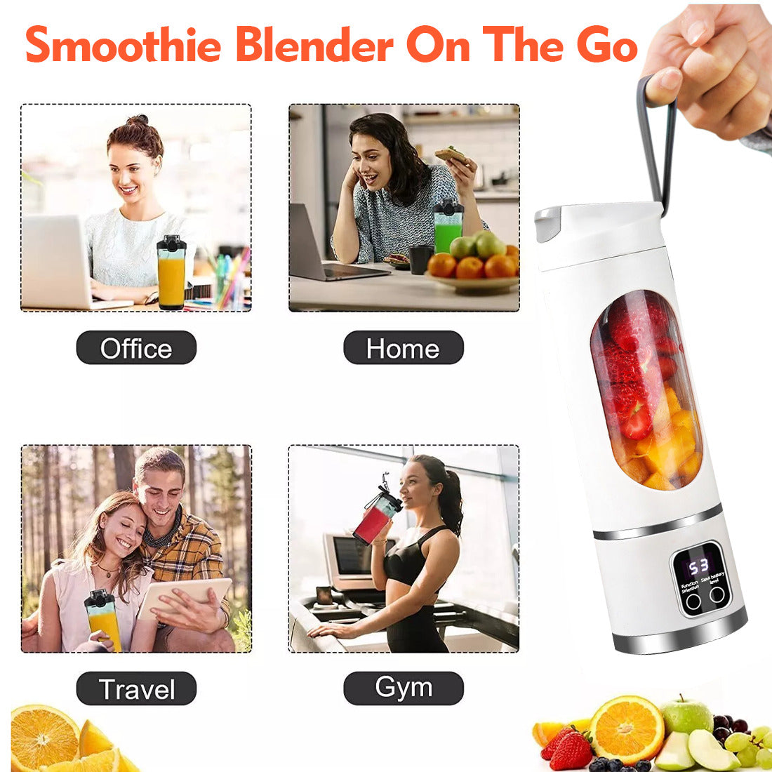 Rechargeable Portable Juice Blender
