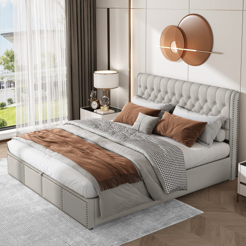 Modern Ottoman Storage Bed