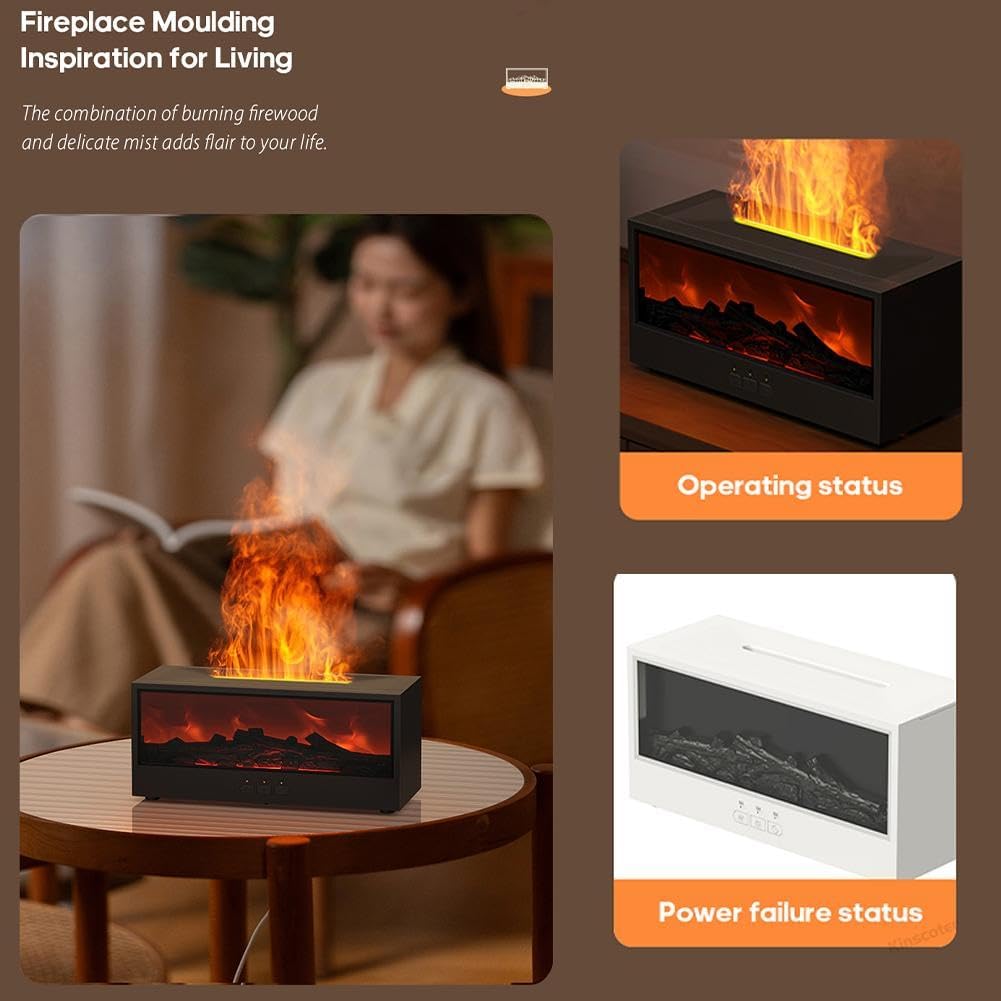 Luxury Volcano Flame Aroma Diffuser & Humidifier