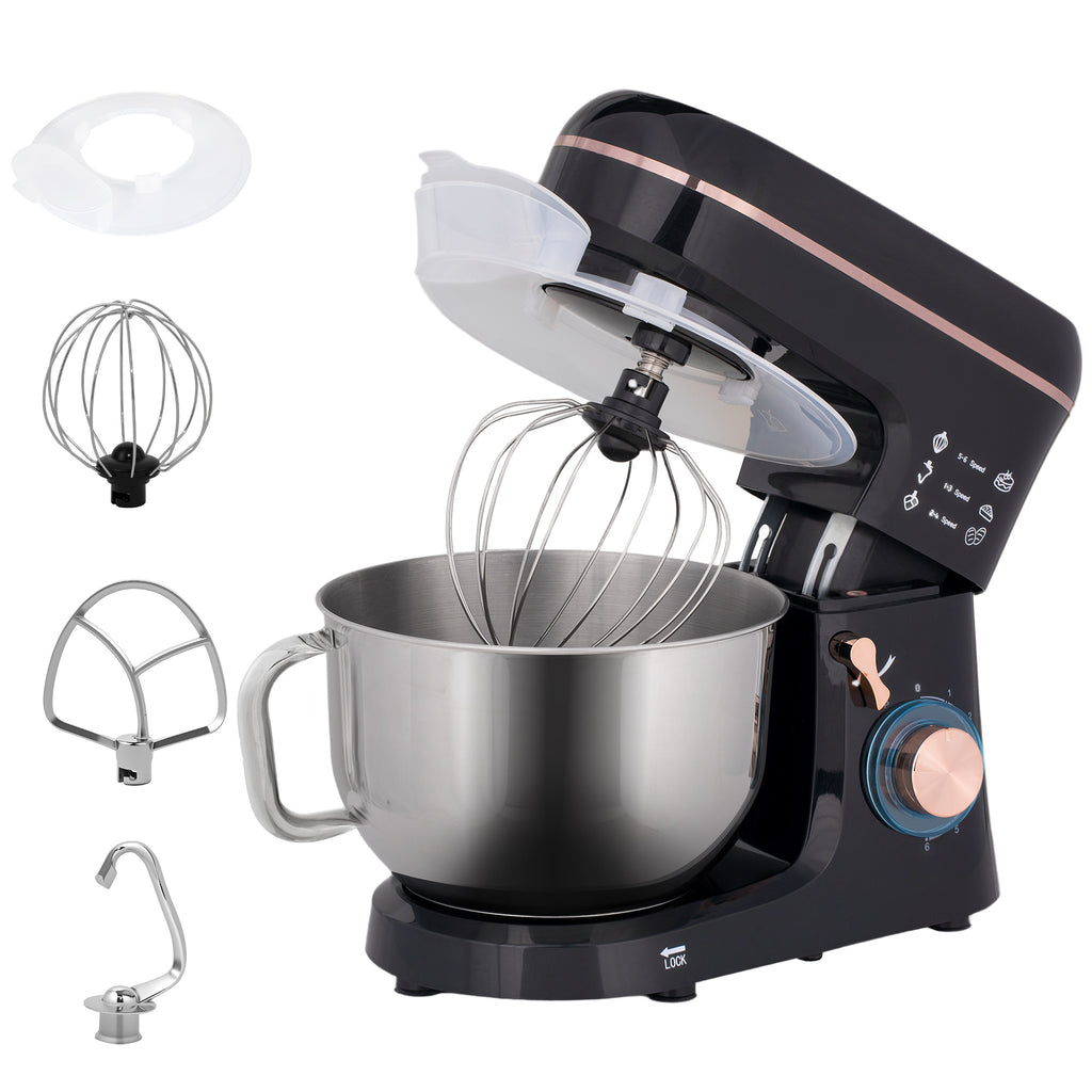 Premium 5L Stand Mixer with Stainless Steel Bowl