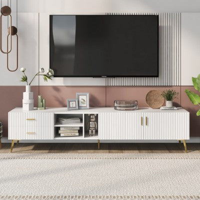 Luxury Modern TV Console with Storage