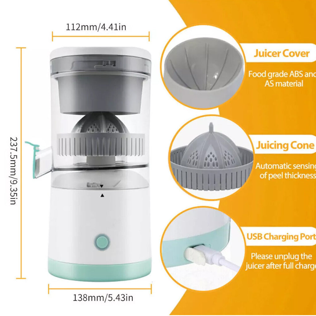 Portable Electric Citrus Juicer - USB Rechargeable